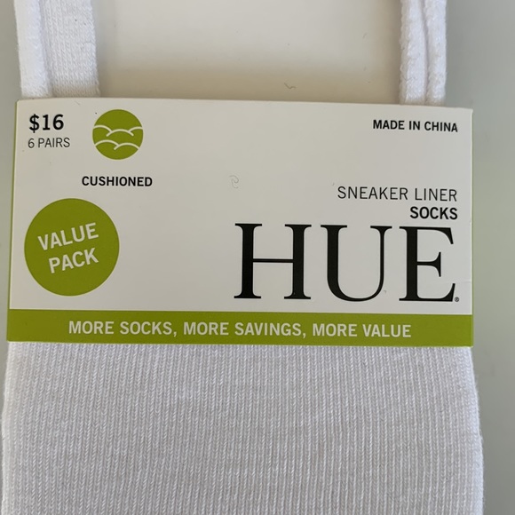 Hue value pack Sneaker Liner Socks 5 Pair - Picture 5 of 8